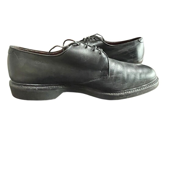 $425 Allen Edmonds Men 10.5 C Globetrotter Black Leather Dress DERBY Shoes USA main image 7